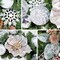 Pre-lit 6 Feet/72 Inch Christmas Garland, White & Silver Lighted Garland with 35 LED Lights for Indoor Outdoor Xmas Decor Holiday Decorations, Battery Operated (Batteries NOT Included)